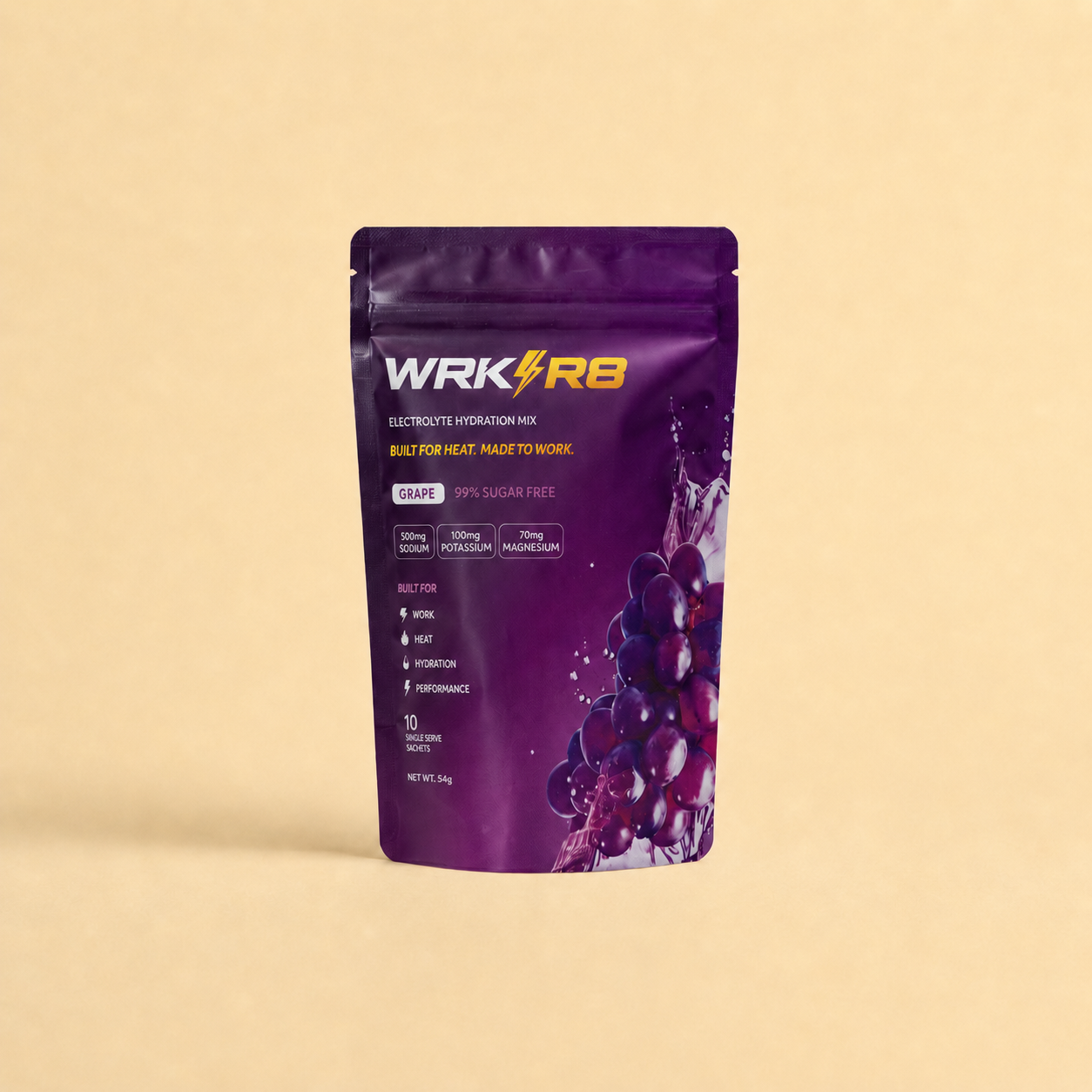 GRAPE ELECTROLYTE | 10 SACHETS