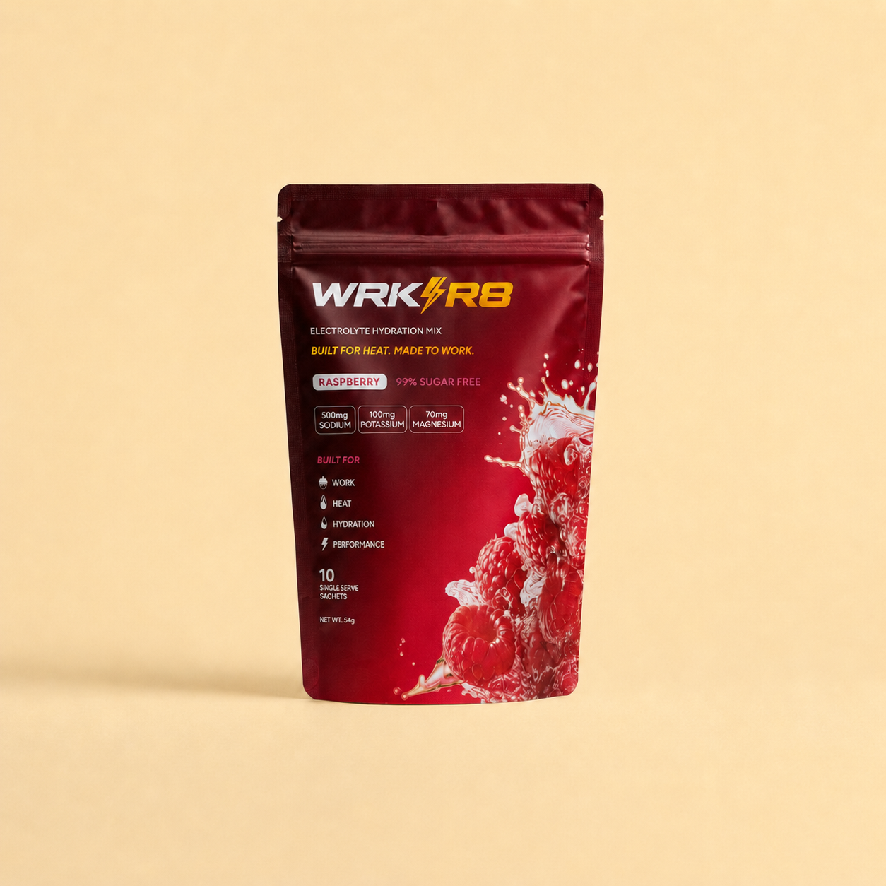 RASPBERRY ELECTROLYTE | 10 SACHETS