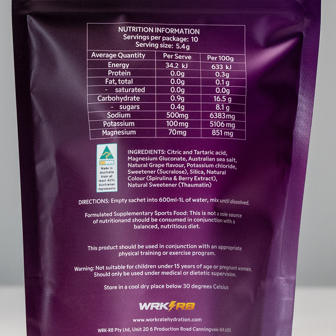 GRAPE ELECTROLYTE | 10 SACHETS | BUY 2 GET ONE FREE
